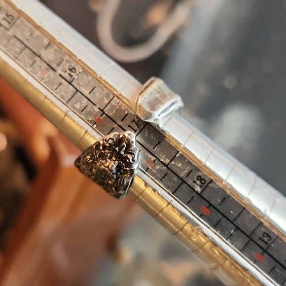 Artisan Made Antique Spoon Ring Sz 6.5 - Picture 8 of 8